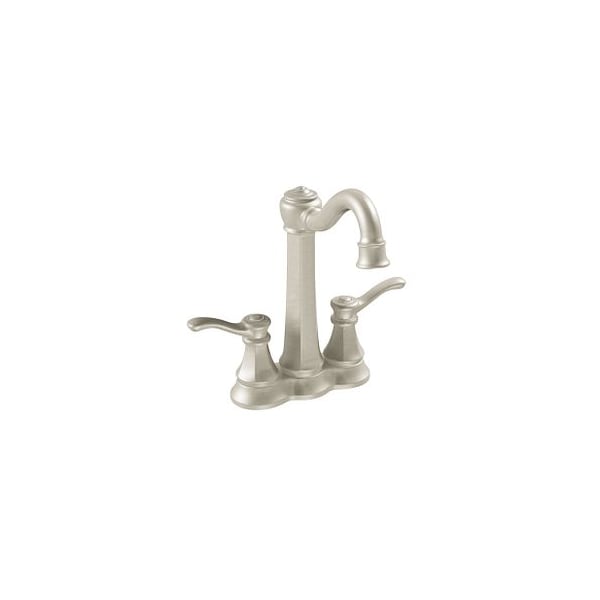Stainless Two-Handle Bar Faucet